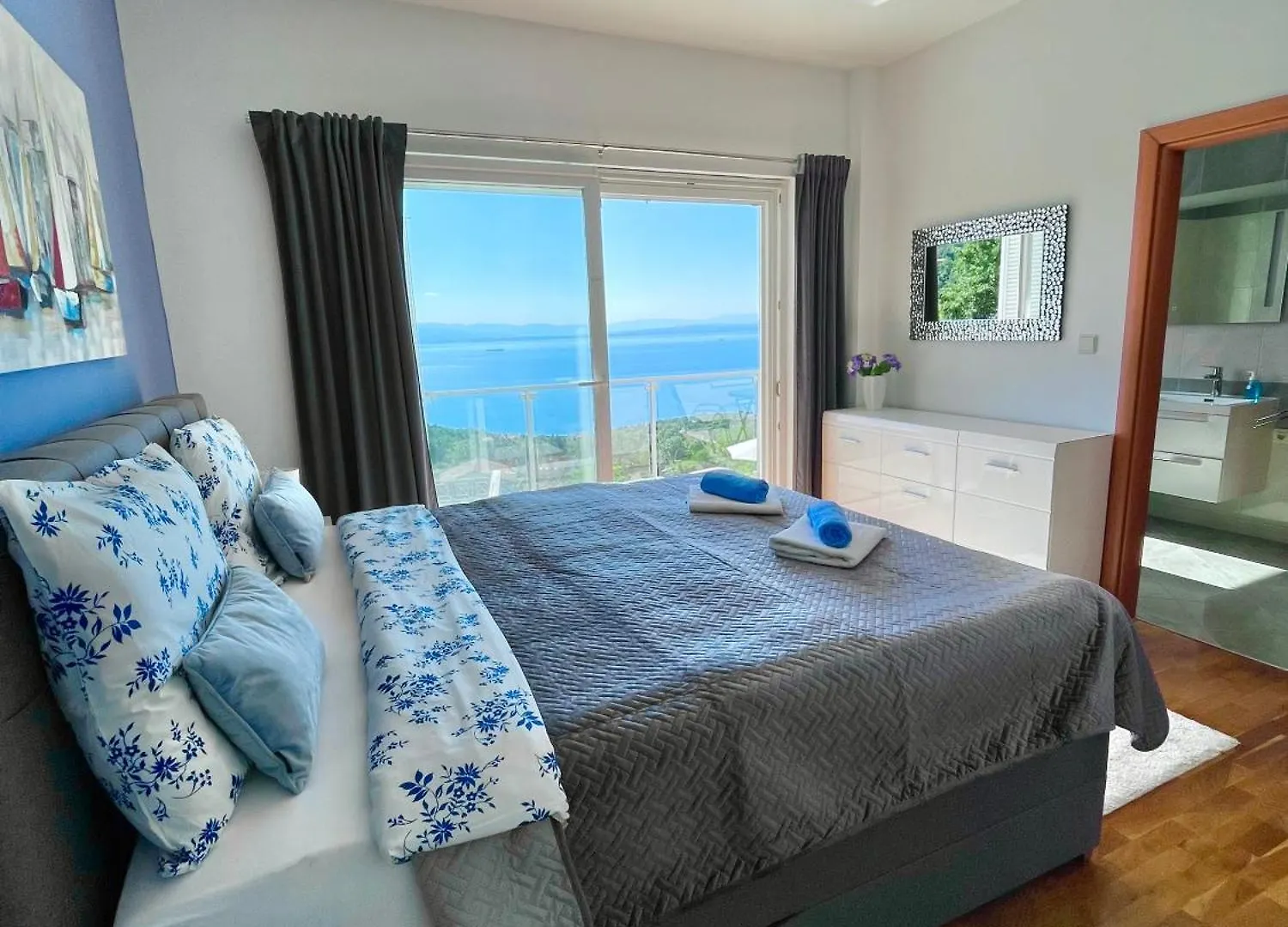Luxury Villa Eternity - Marvelous Sea View - Box Spring Beds - Opatija-Poljane 0*, Poljane