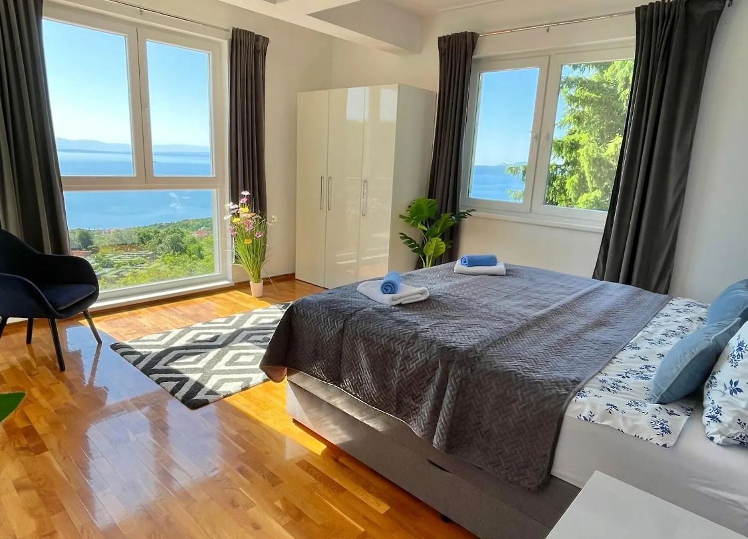 Luxury Villa Eternity - Marvelous Sea View - Box Spring Beds - Opatija-Poljane Croatia