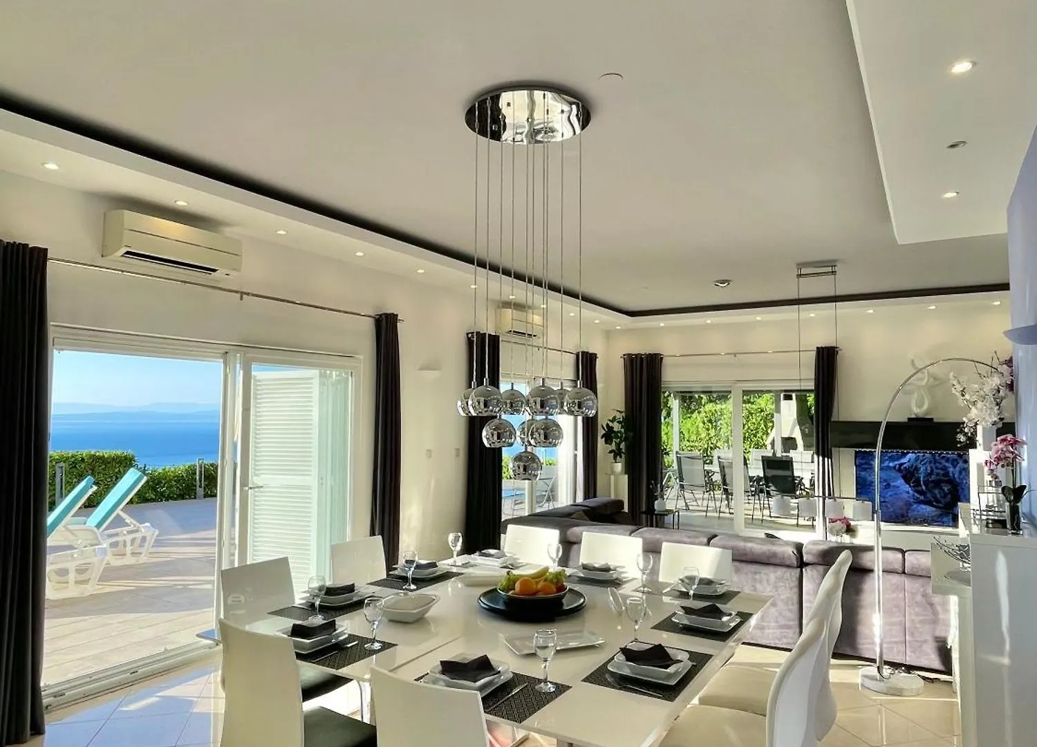 Luxury Villa Eternity - Marvelous Sea View - Box Spring Beds - Opatija-Poljane 0*, Poljane Croatia