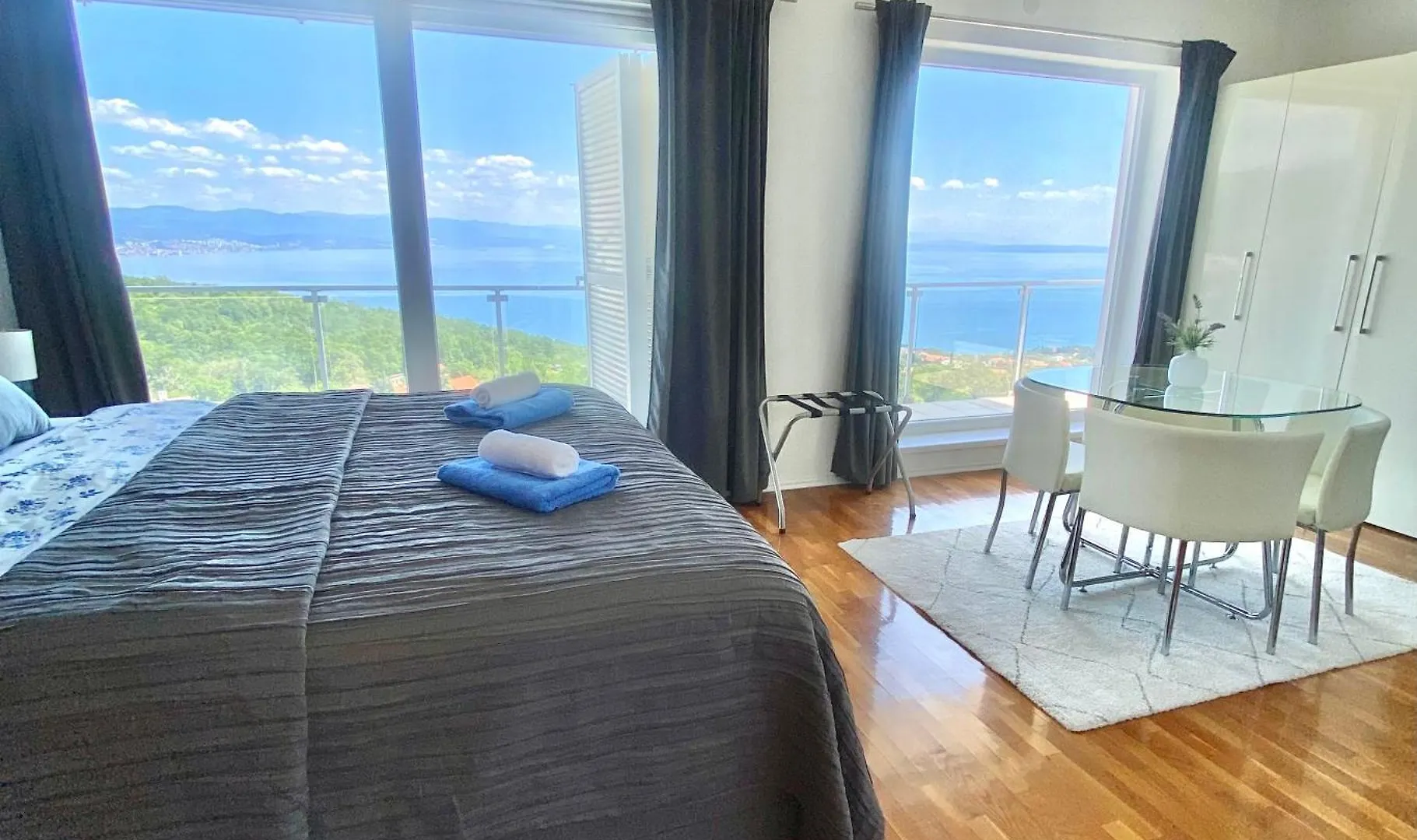 Luxury Villa Eternity - Marvelous Sea View - Box Spring Beds - Opatija-Poljane 0*, Poljane Croatia